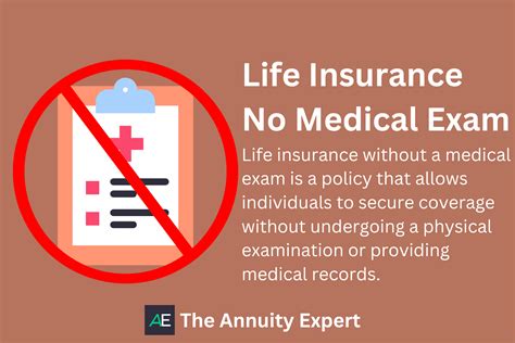 life insurance no medical exams